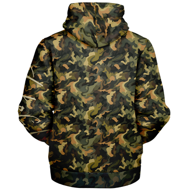 Chokefish™ Microfleece Zip-Up Hoodie Camouflage-012B
